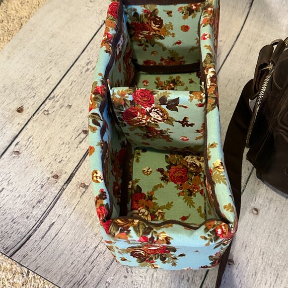 EUC -  House of Flynn Full size Dark Brown Leather Evermore Camera Bag - Picture 8 of 16